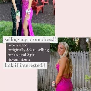 Prom Dress Jovani barely used
